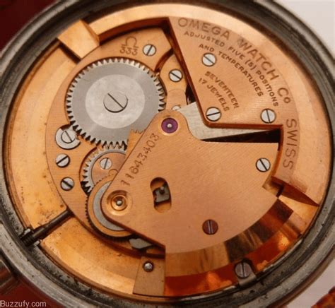 omega wrist watch bumper movements